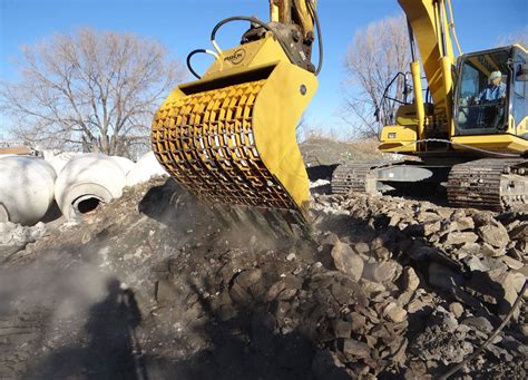 sieve buckets for excavators